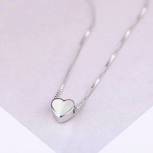 ✨NEW!✨ ~❤️ 925 Sterling Silver Heart Necklace ❤️~